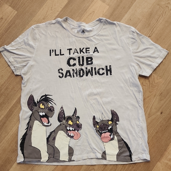 Disney Other - Disney White Hyenas Graphic Tee